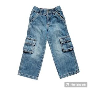 Gymboree Size 4 Cargo Pants Adjustable Waist Vintage Y2K